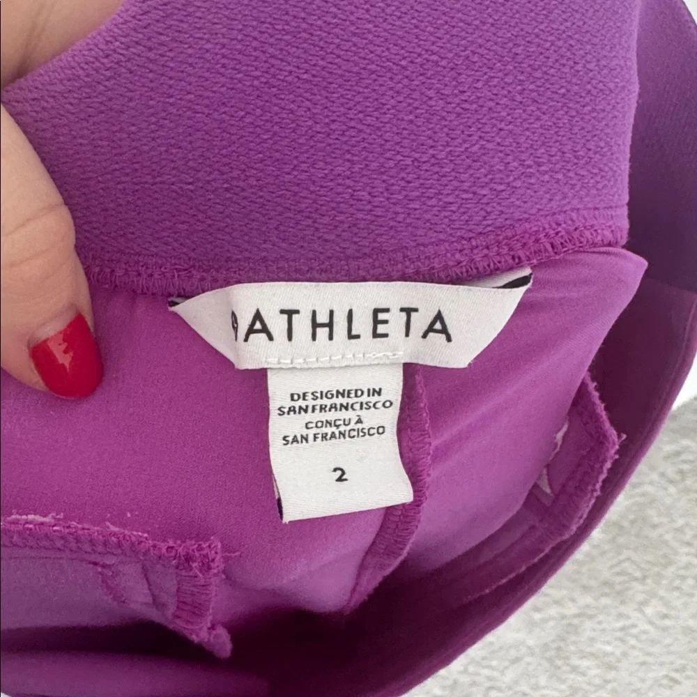Athleta Vienna Slim Pant, Bold Purple - Size 2 - Picture 7 of 8